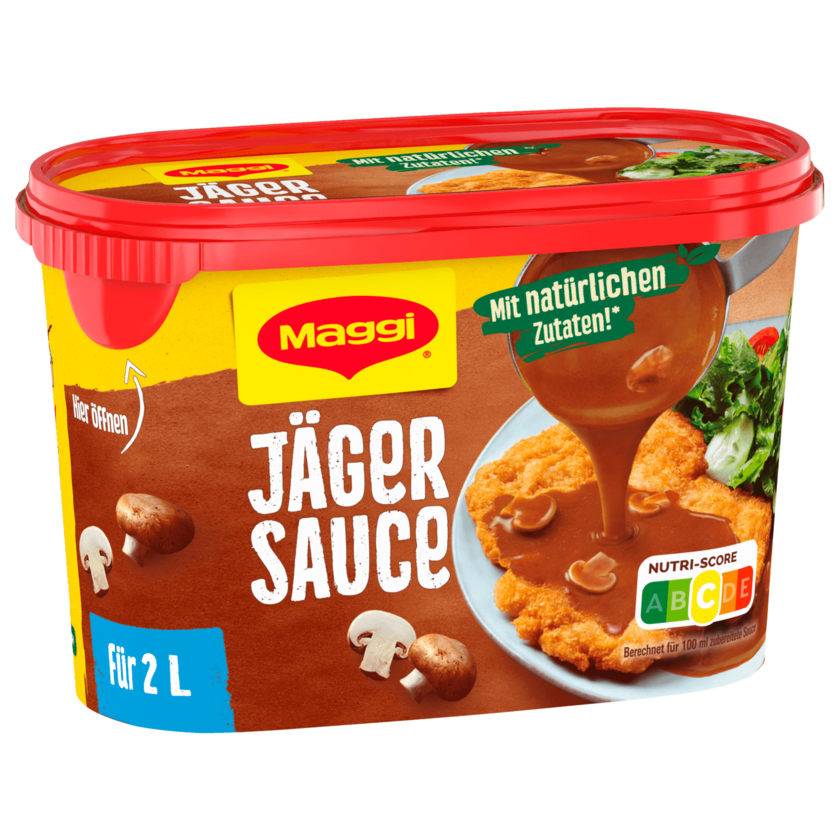 Maggi Jäger Sauce ergibt 2 Liter